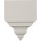 Ekena Millwork 3 1/8"P x 7 3/4"H x 6 1/4"W, Coupling for Moulding Profiles Less than 3 1/8"P and 3 7/8"H MDB03X03BI - alternate 4